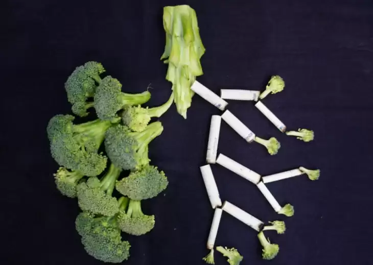 Медики назвали продукти, які захищають легені курців