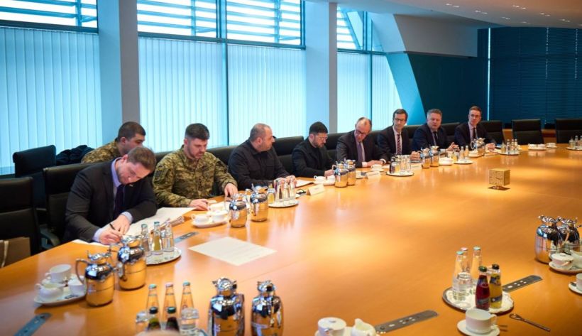 В Берлине стартовала встреча представителей Украины и США по мирному плану (ФОТО)