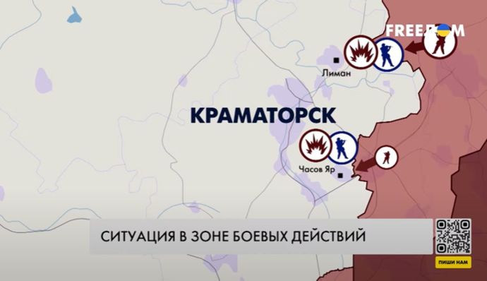 В районе Часового Яра российские военные совершили 12 неудачных попыток прорыва обороны — карта войны (ВИДЕО)