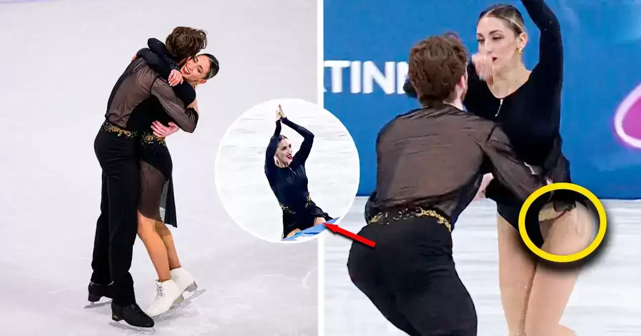 Показала білизну: італійська фігуристка оконфузилася в прямому ефірі