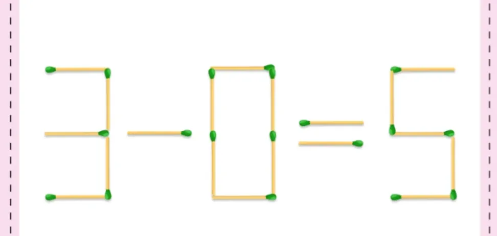2 сірники, які змінюють все: інтригуюча головоломка для тих, хто любить ламати голову