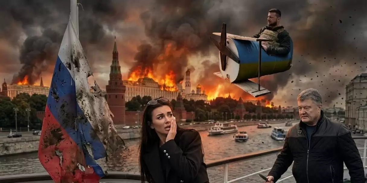 Росіянка виставила фото з прапором РФ й попросила користувачів змінити фон: креатив українців не знає обмежень