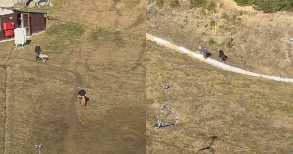 Буковель готовят к праздникам: в сети показали, как снег тачками подвозят на склоны (видео)