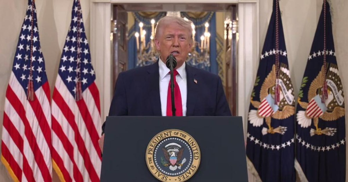 "Вернем их в каменный век": Трамп выступил с обращением к нации по поводу войны в Иране (видео)