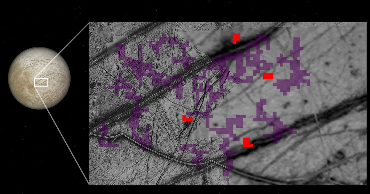 Инопланетяне могут жить рядом: на спутнике Юпитера нашли вещество, необходимое для жизни