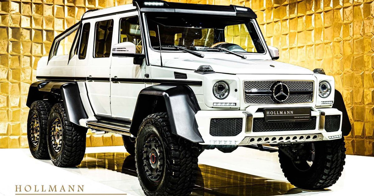 Капсула времени за миллион: обнаружен шестиколесный "Гелендваген" с пробегом 200 км (фото)