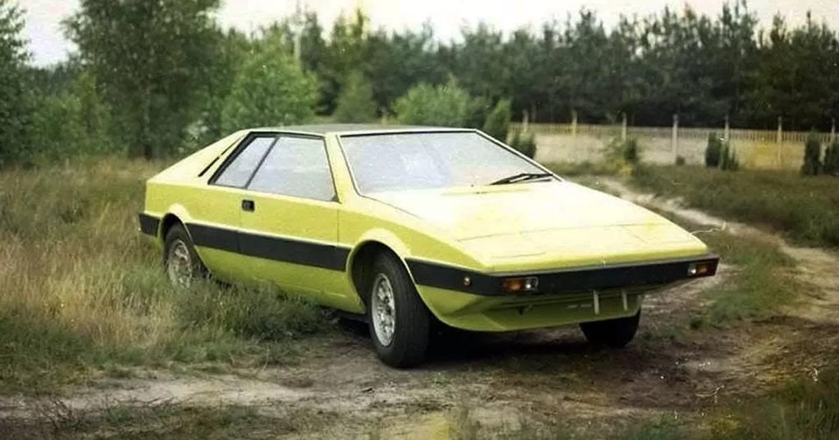 Почти Lotus: обнародованы редкие фото малоизвестного польского спорткара 70-х