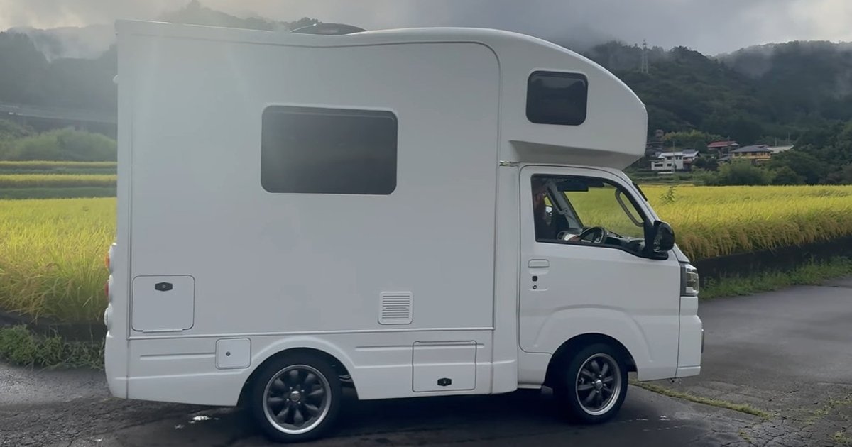 Меньше Skoda Fabia: в Японии выпустили миниатюрный дом на колесах за $23 700 (видео)