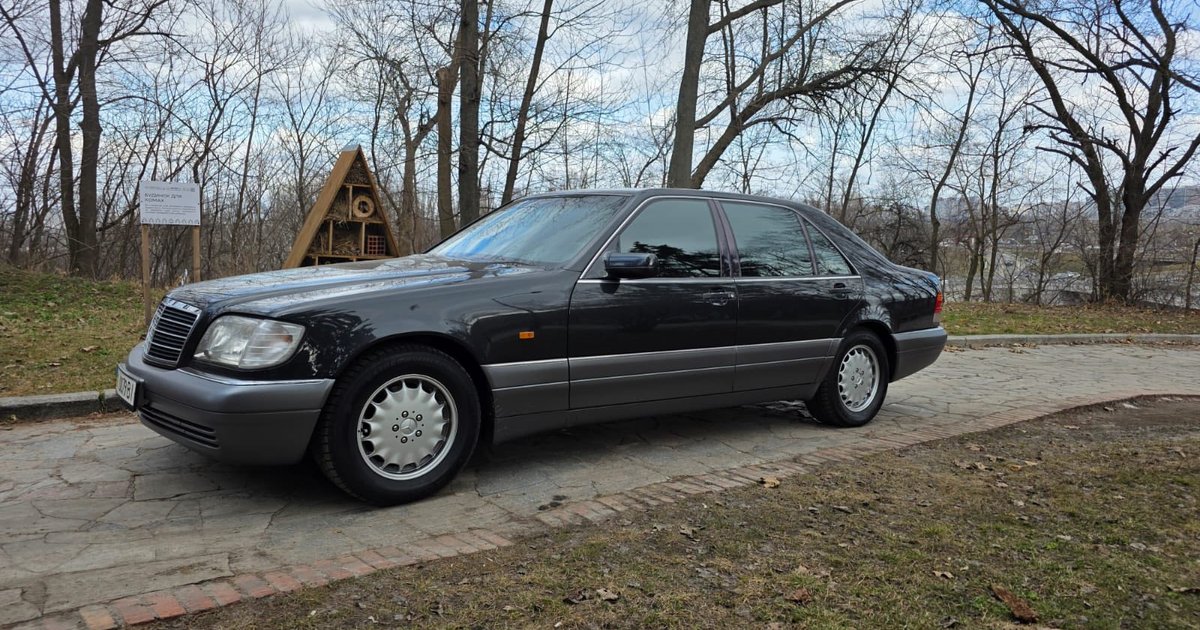 Идеальный "Кабан": в Украине обнаружен Mercedes S-Class 90-х в отличном состоянии (фото)