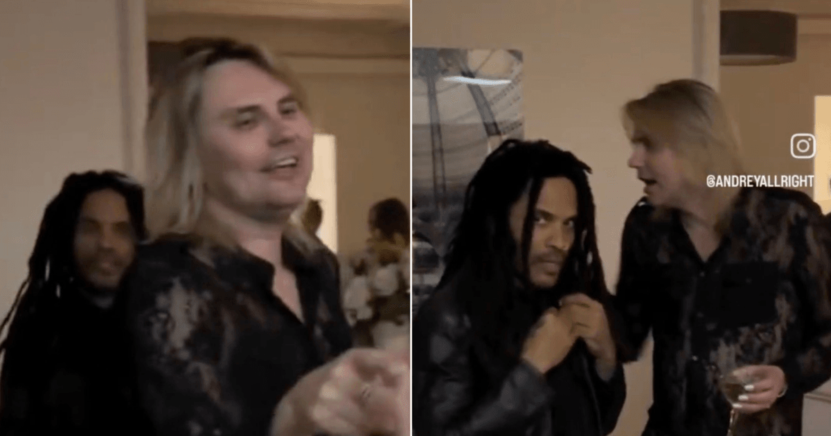 Известный певец показался в компании россиян (фото)