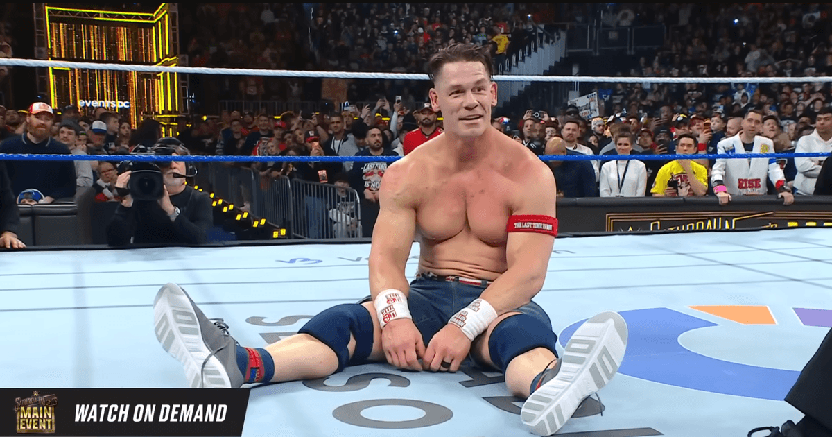 Джон Сина проиграл в последнем бою в WWE и официально завершил карьеру рестлера (видео)