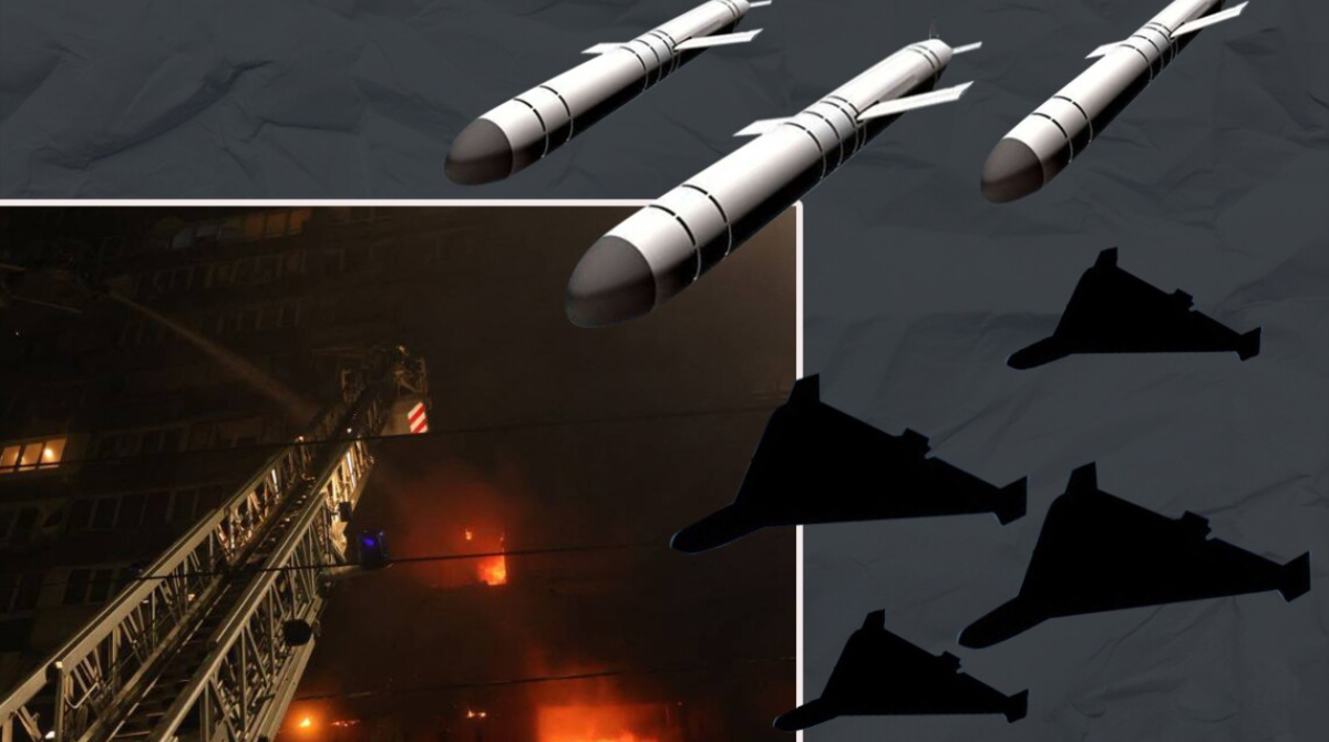 Россияне ночью запустили по Украине баллистику и 117 дронов: сколько целей обезвредила ПВО