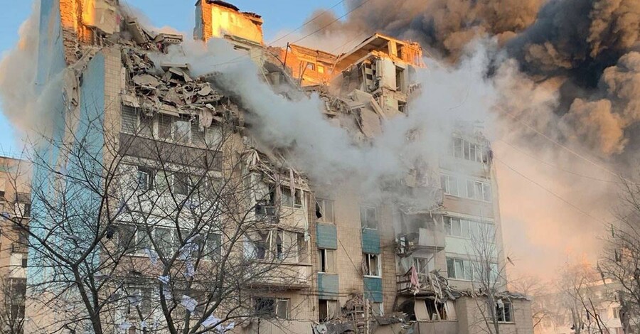 В многоэтажки в Тернополе попали крылатые ракеты Х-101, - Воздушные силы