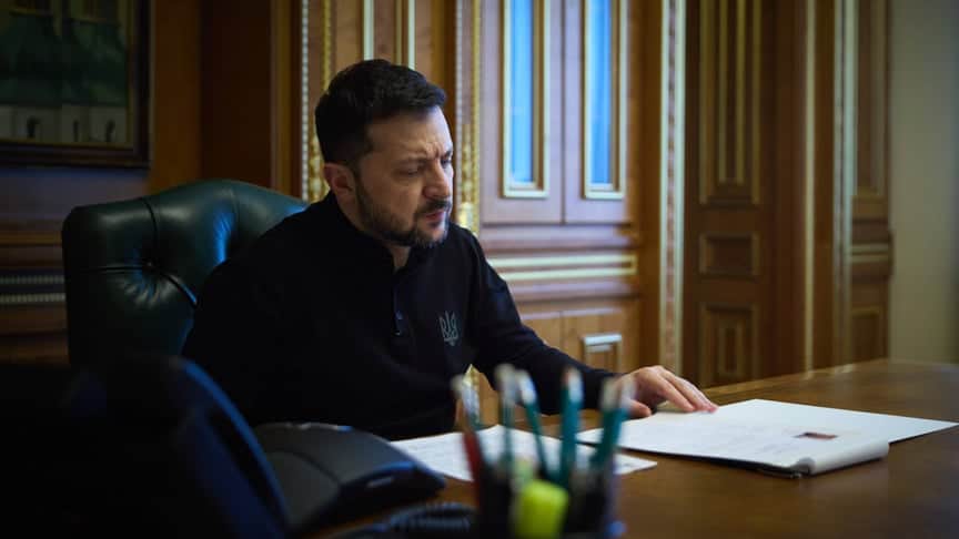 Зеленський підписав документи для ратифікації угоди про спецтрибунал щодо злочину агресії РФ