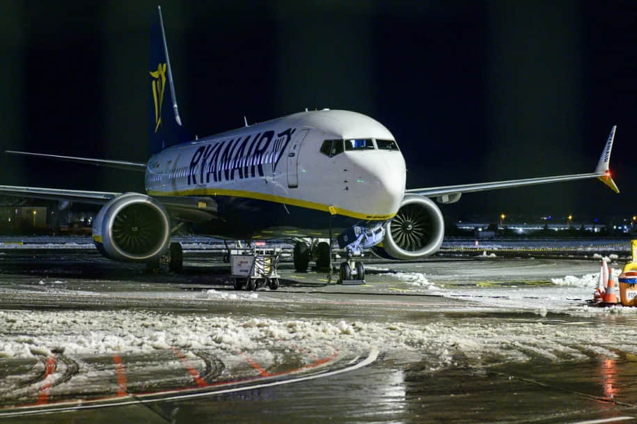 У Гданську – значні перебої в авіасполученні через сильний снігопад