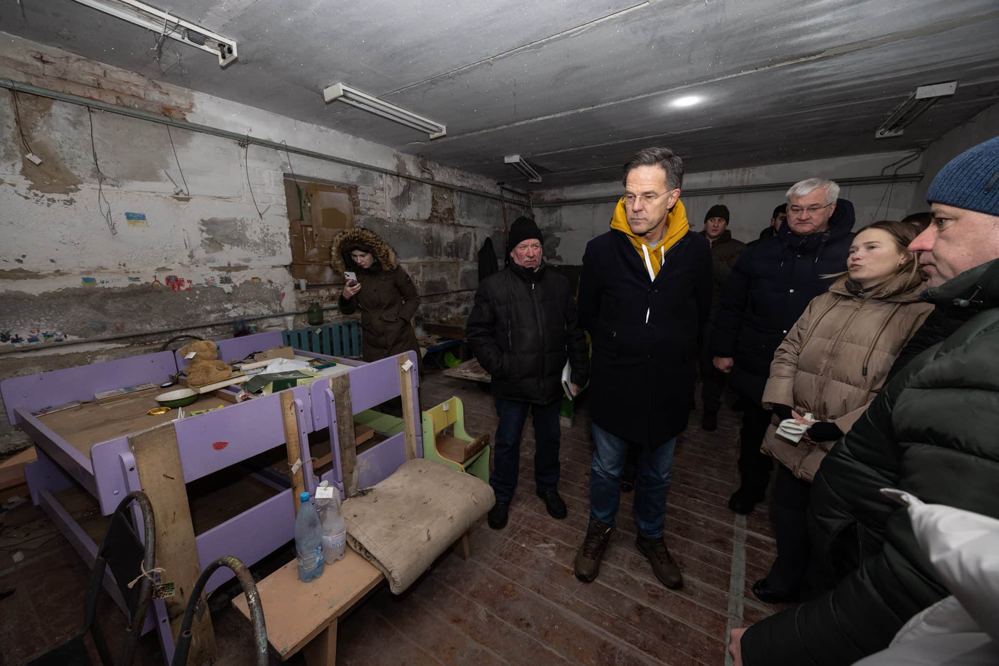 Рютте відвідав Чернігівщину у другий день візиту до України