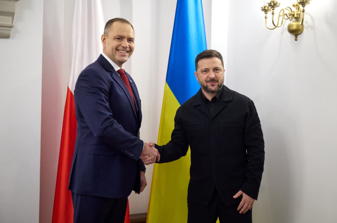 Зеленський зустрівся з президентом Польщі і розповів про спільну позицію