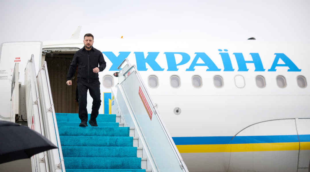 Україна змінила аеропорт для закордонних візитів Зеленського: тепер це не в Польщі