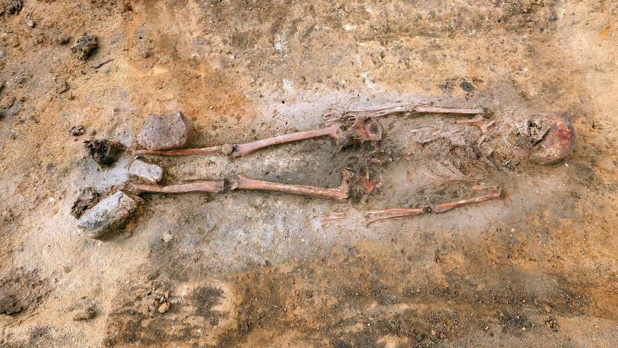 В Германии найдена 4200-летняя могила «зомби» (Фото)