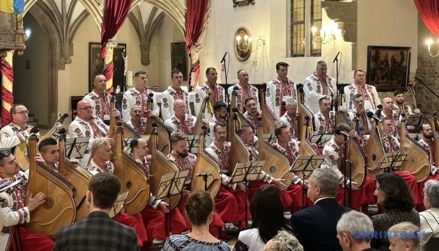 Національна капела бандуристів виступила в Страсбурзі