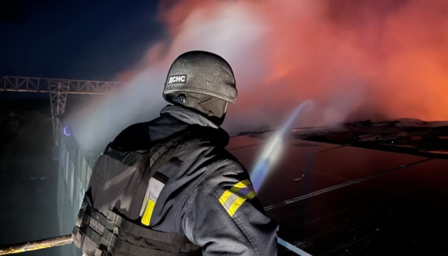 Російський дрон влучив у енергооб’єкт на Чернігівщині