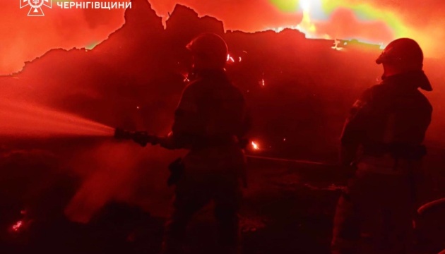 За добу ворог 34 рази обстріляв Чернігівщину