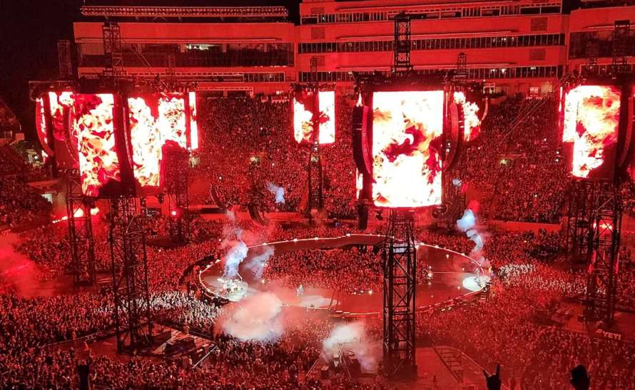 Концерт Metallica вызвал землетрясение в Греции