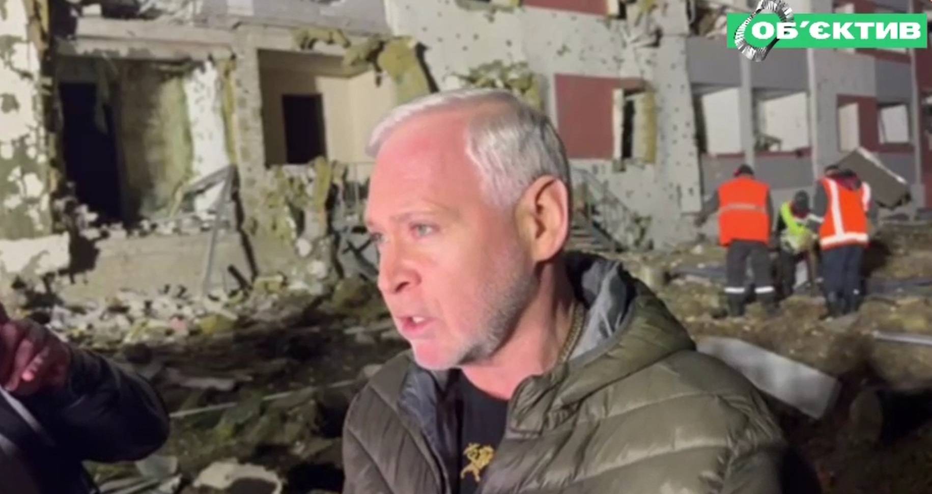 Терехов объяснил, зачем ездит на «прилеты» по Харькову (видео)