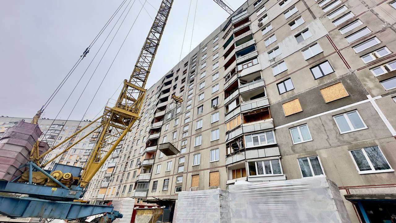 Терехов: о планах по восстановлению домов в Харькове в 2026 году