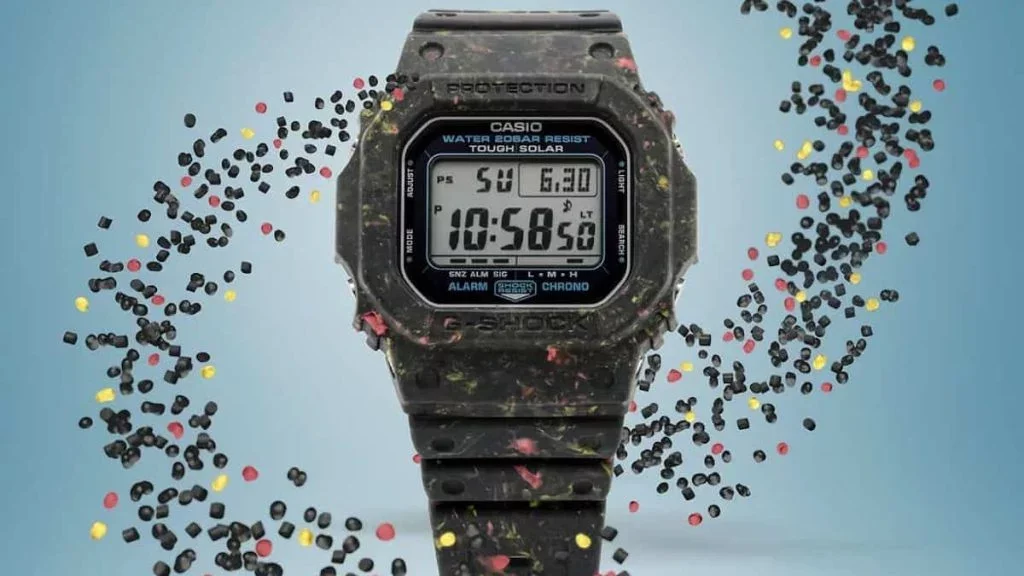 Casio випускає лімітовану серію годинників G-5600BG-1 з перероблених відходів