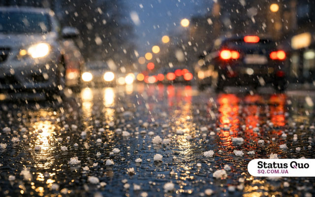 В Харькове и области ожидаются дожди с мокрым снегом