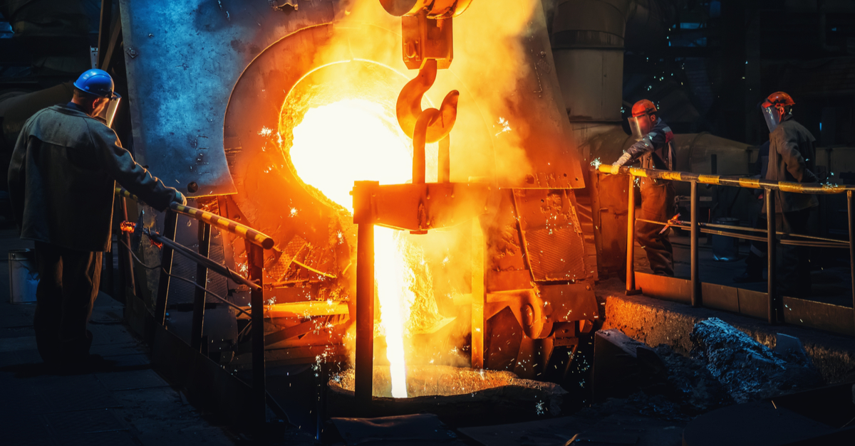 Бельгия в августе увеличила производство стали на 12,2% м./м.