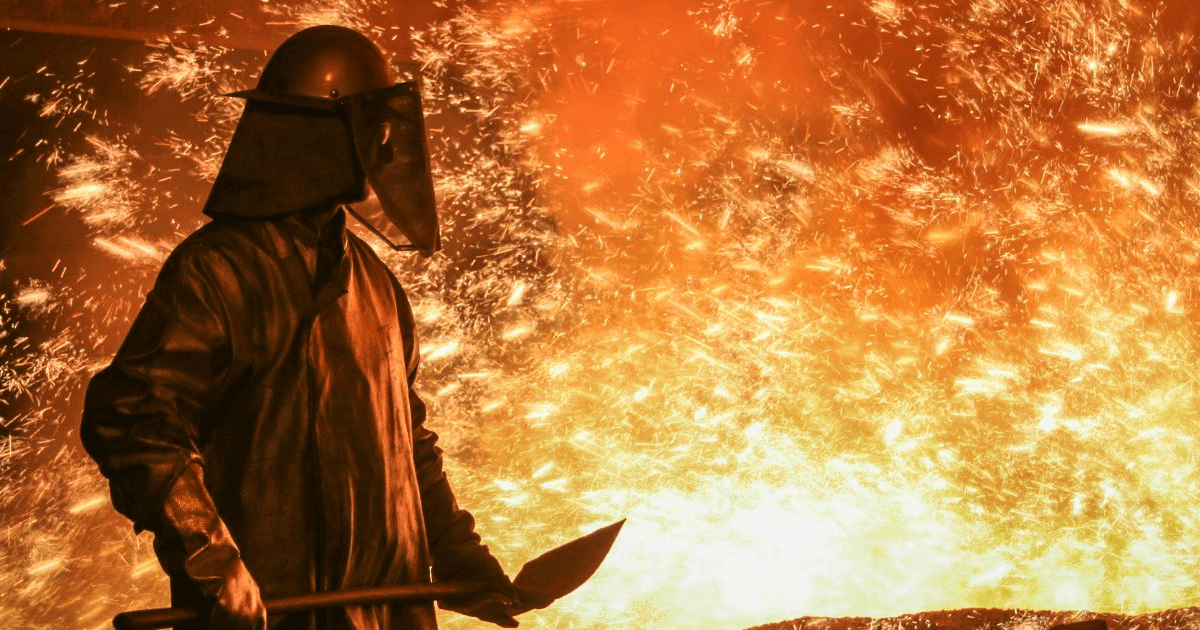 Германия в январе увеличила выпуск стали на 15% г./г.