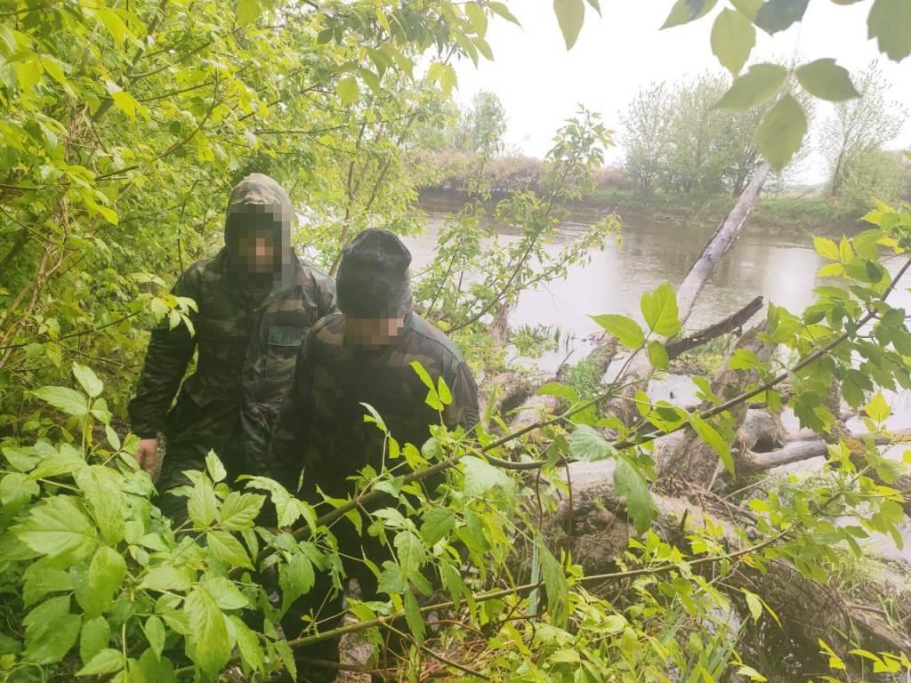 На Волині прикордонники затримали двох волинян, які вплав через річку поверталися в Україну