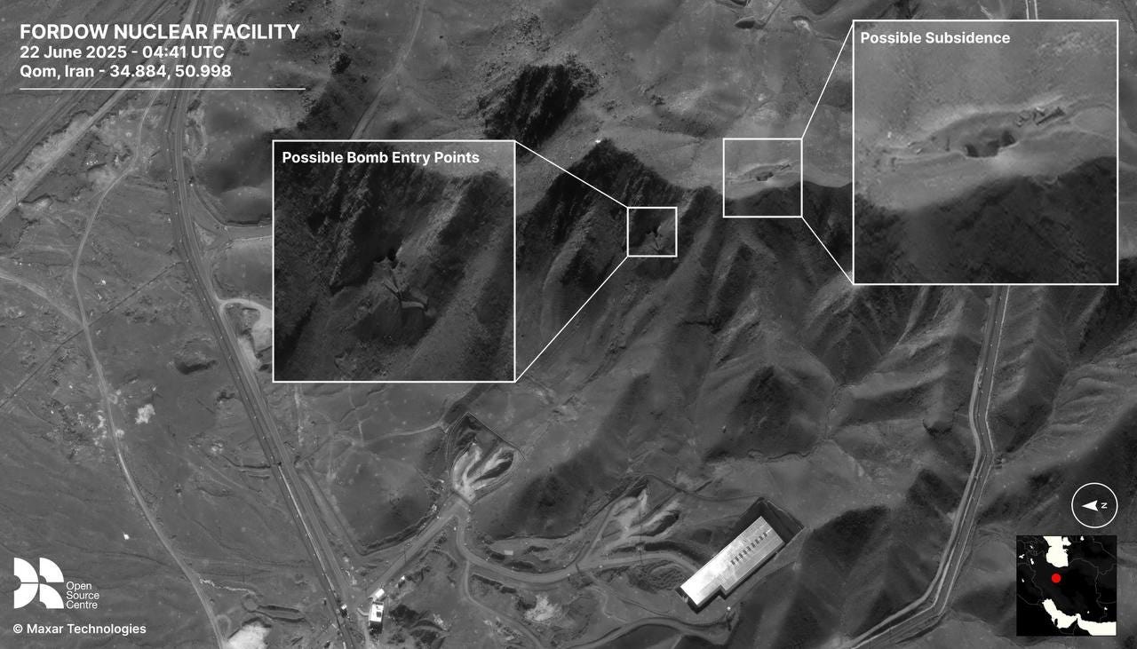 Разведка США: американские удары не уничтожили завод в Фордо