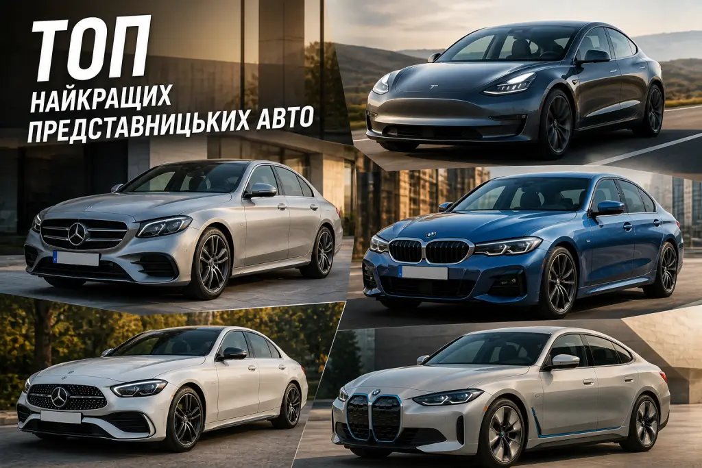 Найкращі представницькі авто: 10 моделей, які варто купити, і один седан, якого краще уникати Tesla Model 3