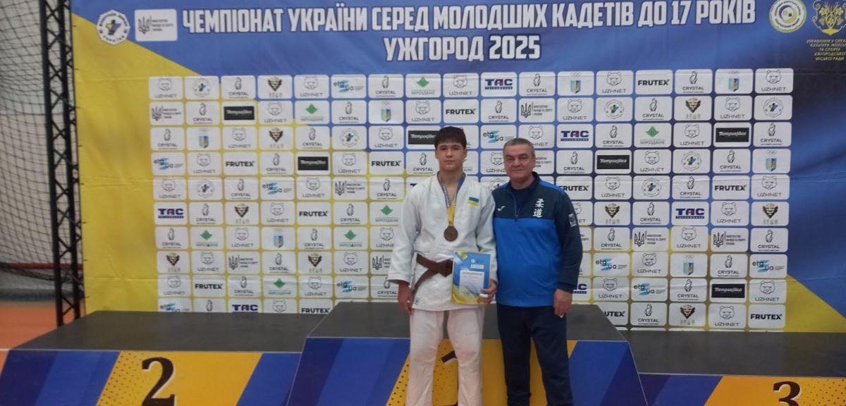 Медаль на чемпіонаті України з дзюдо виборов прикарпатець Олег Калиняк