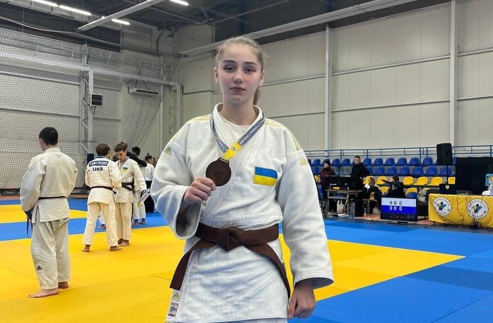 Прикарпатська дзюдоїстка Христина Крисан здобула бронзу на чемпіонаті України