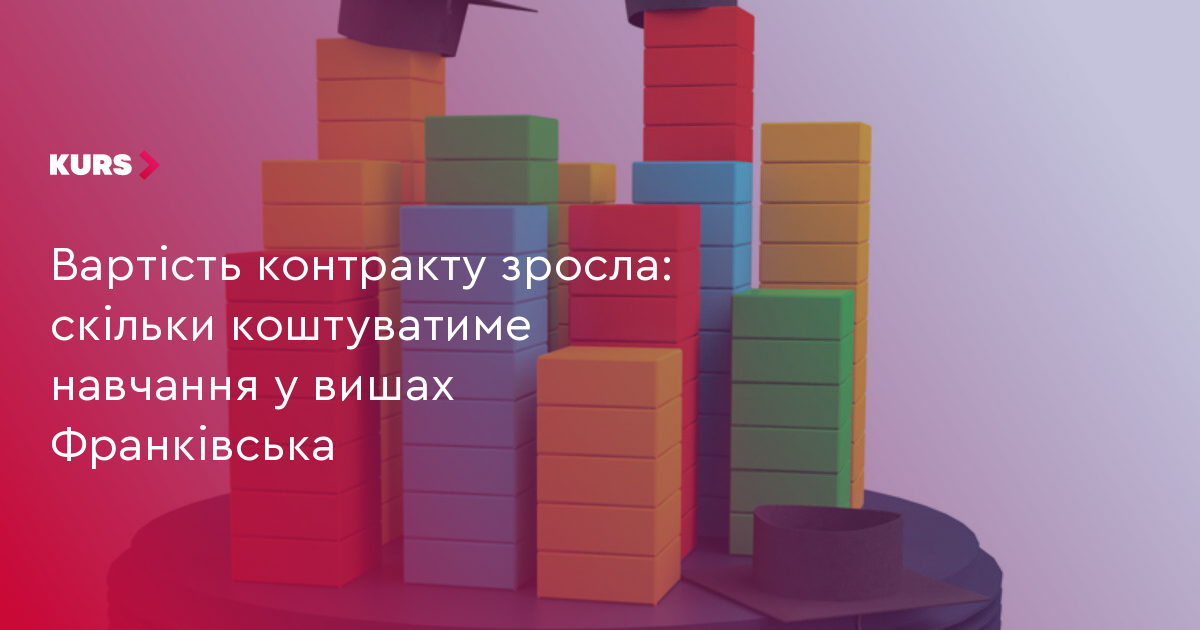 Вартість контракту зросла: скільки коштуватиме навчання у вишах Франківська