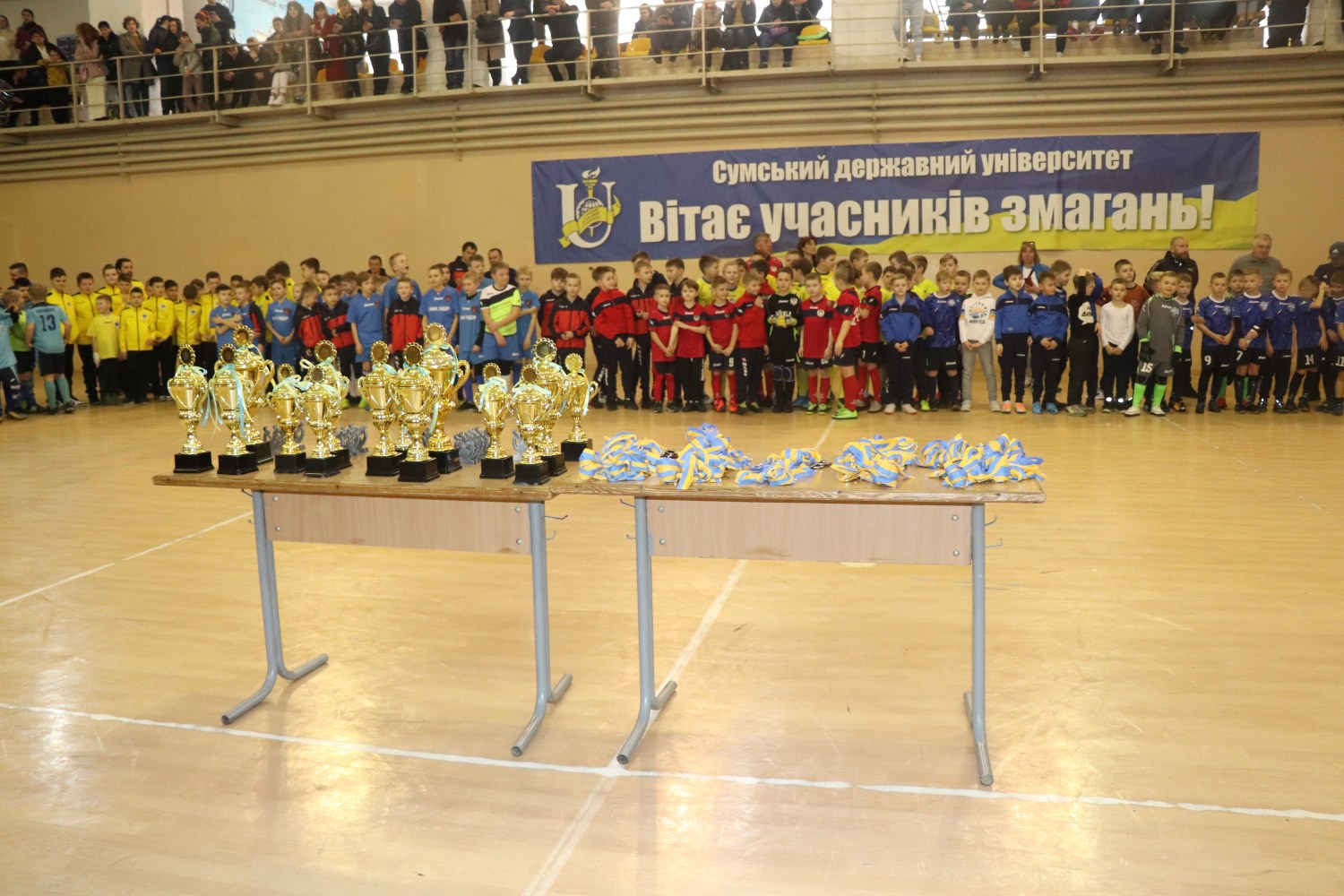 У Сумах завершився чемпіонат міста з футзалу серед дітей