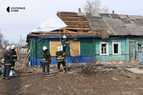 Вночі росіяни вдарили по Дружбівській громаді фугасними бомбами