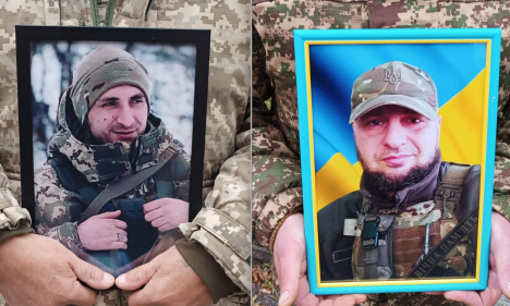 У Сумах попрощалися із захисниками Валерієм Гайдамакою та Дмитром Дорошенком