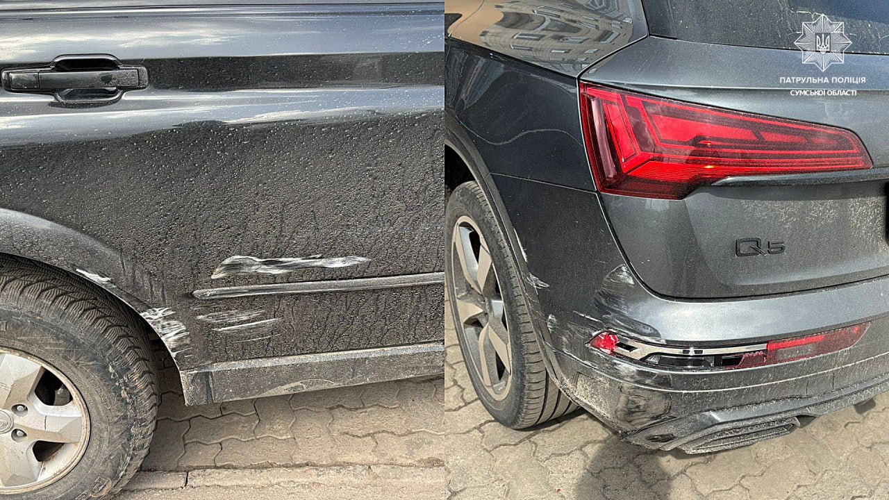 У Сумах 77-річний водій влаштував ДТП і поїхав далі