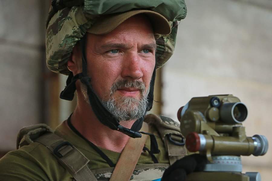 Харьковский фотограф рассказал, как стал командиром пушки (фото)