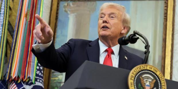 "Ми можемо працювати разом...": Трамп заявив, що США зацікавлені в українських БпЛА (відео)