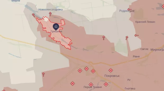 Ситуація складна: Росіяни облаштували точки зльоту в Покровську та створили кілзону перед Гришиним
