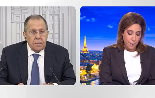 Французьке телебачення дало Лаврову прайм-тайм і вважає це журналістикою