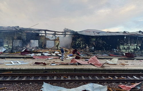 Ворог прицільно вдарив по залізничній інфраструктурі Сумщини та Харківщини. ФОТО