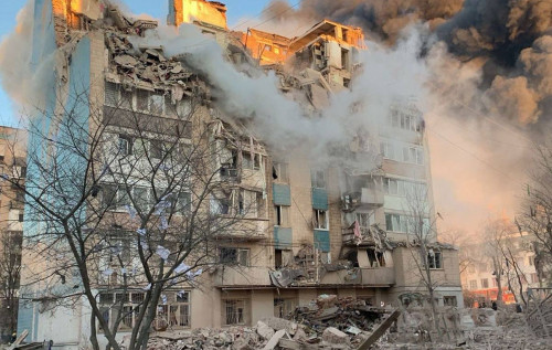 Офіційно: РФ вдарила по багатоповерхівках у Тернополі ракетами Х-101