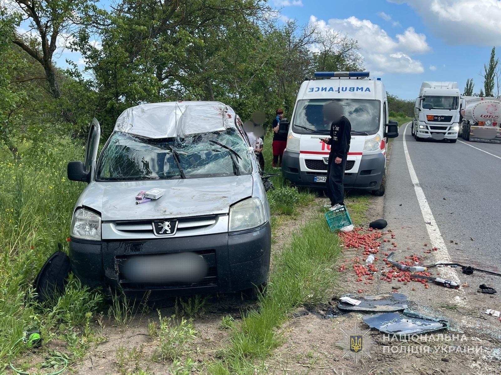 ДТП на трасі Одеса – Рені: до лікарні доправили двох дітей